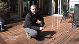 Cleaning Deck Cracks